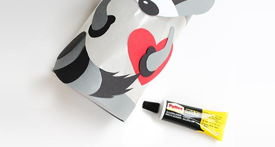 Basteln mit Klebstofftube